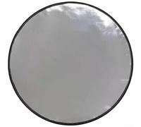 Tappetino resistente al calore per barbecue con tessuto in fibra di vetro ignifugo, protegge le terrazze esterne e i patii da fiamme, grasso e umidità, facile da mantenere e pulire (grigio 28 cm)