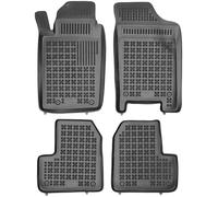 Gomma Tappetini Auto Rezaw-Plast per Peugeot 206+ 2009-2012 set di tappeti per p