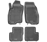 REZAW - PLAST Tappetini in gomma per auto adatto per Fiat Grande Punto 2005-2009 Migliorate il vostro comfort di viaggio con il tappetino antiscivolo per auto - tappetino per auto per tutte le stagion