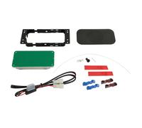 Tappetino ricarica universale per smartphone Qi 15W 3 bobine 12V Guida alla luce
