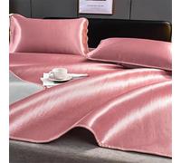 Tappetino rinfrescante estivo pieghevole in rattan, antiscivolo, 120 x 195 cm, quadrato, leggero, per casa, scuola, dormitorio, soluzione per il sonno con controllo del clima verde