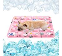 Tappetino rinfrescante for cani e gatti animali domestici for cuccioli e gattini Tappetino estivo for cuccia facile da lavare e portatile Mantiene il tuo animale domestico fresco(Type D,50x60cm)