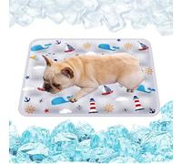 Tappetino rinfrescante for cani e gatti animali domestici for cuccioli e gattini Tappetino estivo for cuccia facile da lavare e portatile Mantiene il tuo animale domestico fresco(Type G,50x60cm)