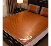 Tappetino rinfrescante in bambù double-face per casa, camera da letto, scuola dormitorio, materasso traspirante con funzione aria condizionata per il massimo comfort