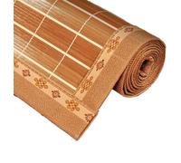 Tappetino rinfrescante in bambù, reversibile e pieghevole, versatile, estivo, per la casa, 1 x 1,9 m, soluzione ecologica per dormire