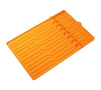 Tappetino Ripiano Griglia,Grande Spesso Resistente al Calore Antiscivolo per Grill - Per Cucina All Aperto Griglia Barbecue | per Organizzare Spatola Pinze Raschietto Bottiglia Olio