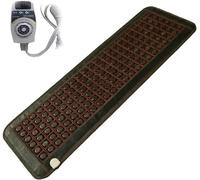 Tappetino riscaldante a infrarossi lontano per alleviare il dolore alla schiena, tappetino elettrico in giada naturale, con temperatura regolabile, tappetino in ametista a infrarossi che supporta la