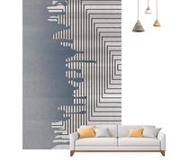 Tappetino riscaldante a infrarossi per pavimento, tappeto riscaldante elettrico al grafene, scaldapiedi a riscaldamento rapido, scaldapiedi sotto la scrivania(C,180x200cm)