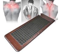 Tappetino riscaldante elettrico con temperatura regolabile da 20 a 70 ℃, spegnimento automatico per surriscaldamento, controller intelligente, allevia dolori alla schiena e crampi