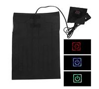 Tappetino riscaldante elettrico, panno riscaldamento invernale USB regolabile per animali domestici, gilet caldo riscaldato