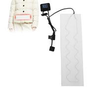 Tappetino riscaldante per abbigliamento, riscaldatore in tessuto USB per giubbotto riscaldato, panno riscaldante USB mestruale Tappetino riscaldante elettrico per abbigliamento donna
