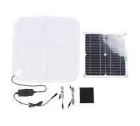 Tappetino Riscaldante per Animali Domestici a Pannello Solare, Tappetini Riscaldati per Cani a Energia Solare 12V 50W con Regolatore di Temperatura, Tappetino Riscaldato per Box