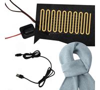 Tappetino Riscaldante per Indumenti | Termoforo Regolabile con Pannello Riscaldante | Accessorio Portatile per Riscaldare Guanti e Sciarpe per Studenti Donne Uomini Anziani e