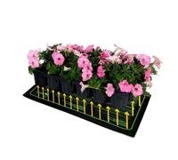 Tappetino Riscaldante per Piante 17,5w 230v PVC Nero | Germinazione e Talee, Uso Continuo Sicuro, per Vasi e Piantine, Casa e Vassoi