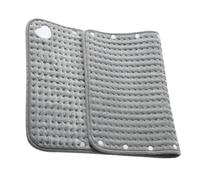 Tappetino riscaldante portatile, 61 x 30,5 cm, morbido e lavabile, caldo tappetino per schiena, sedia, letto, collo, spalle, ginocchio, mestruale, mamma, papà, anziani, uomini e donne