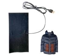 Tappetino Riscaldante USB - Coperta In Fibra Di Carbonio 5V | A Temperatura Costante | Scaldabiancheria Elettrico 20x10cm Per Schiena, Collo, Scaldabiberon, Morbido Peluche Con Alimentazione U