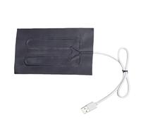 Tappetino riscaldante USB in fibra di carbonio | Riscaldamento elettrico USB | Riscaldatore elettrico USB | Panno elettrico impermeabile per schiena, colonna lombare, colonna vertebrale addome, collo