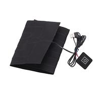 Tappetino riscaldante USB Nero USB in fibra di carbonio Stuoia Riscaldante 5V 3 Gear USB Riscaldamento Elettrico Film Riscaldatore Pad Impermeabile Panno Riscaldato Elettrico