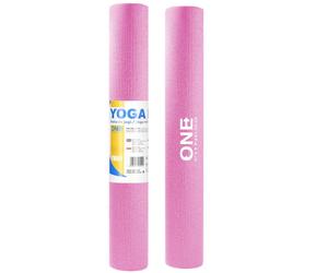 Tappetino rosa o blu 173 cm x 61 cm One Fitness