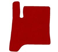 Tappetino ROSSO del conducente per Alfa Romeo Junior ibrido 2024-…