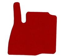 Tappetino ROSSO del conducente per Dacia Bigster mHEV 2025-…