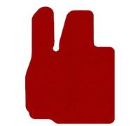 Tappetino ROSSO del conducente per Omoda 9 Super ibrido 2025-...