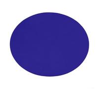 Tappetino rotondo compatibile con tavoli da 91 cm a 121 cm, con bordo elastico per una copertura continua del tavolo (blu)