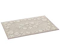 Tappetino Runner Passatoia Casa Bagno Scendiletto Cucina Cotone Motivo a Rilievo