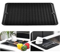 Tappetino Scolapiatti 30 X 40 Cm, Resistente Al Calore, per Cucina, Sottobicchie