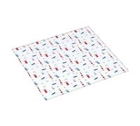 Tappetino scolapiatti a forma di faro nautico, 40,6 x 45,7 cm, assorbente per cucina, tappetino scolapiatti natalizio con anello per appendere