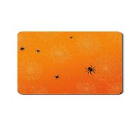 Tappetino scolapiatti a forma di ragnatela per bancone della cucina, in gomma assorbente a tema Halloween, tappetino scolapiatti raccapricciante in pelle PU per proteggere il bancone della cucina