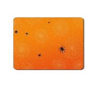 Tappetino scolapiatti a forma di ragnatela per bancone della cucina, in gomma assorbente a tema Halloween, tappetino scolapiatti raccapricciante in pelle PU per proteggere il bancone della cucina