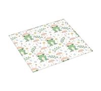 Tappetino scolapiatti a forma di rana e funghi, tappetino assorbente per bancone della cucina, 40,6 x 45,7 cm, tappetino scolapiatti natalizio con anello per appendere