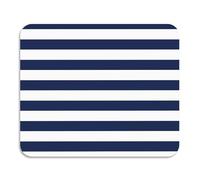 Tappetino scolapiatti a righe orizzontali blu e bianche con retro in gomma assorbente in terra diatomacea tappetino decorativo per piano di lavoro della cucina, 60 x 50 cm