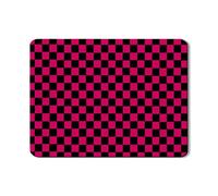 Tappetino scolapiatti a scacchiera per bancone della cucina, tappetino scolapiatti in gomma assorbente nero pesca, moderno tappetino in pelle PU per proteggere bar, 45,7 x 61 cm
