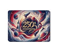 Tappetino scolapiatti a tema spaziale per bancone della cucina, tappetino scolapiatti in gomma assorbente rosso vintage, tappetino scolapiatti in pelle ecologica in poliuretano per proteggere il