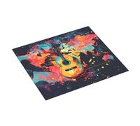 Tappetino scolapiatti assorbente con illustrazione della mappa del mondo, 40,6 x 45,7 cm, tappetino scolapiatti per cucina, tappetino scolapiatti natalizio con anello per appendere