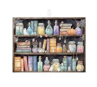 Tappetino scolapiatti assorbente per bancone della cucina, fantasmi e libri vintage, tappetino scolapiatti in microfibra medievale, protezione 45,7 x 61 cm