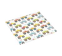 Tappetino scolapiatti assorbente per cucina, 40,6 x 45,7 cm, motivo: Monster Trucks, tappetino scolapiatti natalizio con anello per appendere