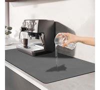 Tappetino Scolapiatti Assorbente,Tappetino Scolapiatti 30 x 40 cm, Tappetino per Macchina da Caffè, Tappetino Assorbente, Tappetino per Ciotola per Cani, Tappetino per Ciotola per Gatti