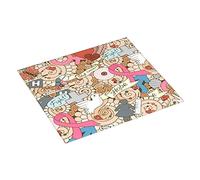Tappetino Scolapiatti Breast Awareness Cancer Fight Tappetino Lavello Con Anello Per Appendere Reversibile Tovaglietta, Per Soggiorno, Scolapiatti, Vetro, 41x46cm