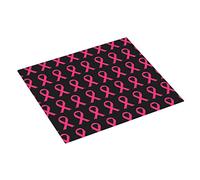 Tappetino Scolapiatti Breast Cancer Ribbon Pink Cucina Stuoia Lavabile Multifunzione Tappetini Per Posate, Per Bicchieri Di Vino, Lavello, Piastra, 41x46cm