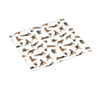 Tappetino scolapiatti con cane pastore tedesco n. 1009, 40,6 x 45,7 cm, assorbente per cucina, tappetino scolapiatti natalizio con anello per appendere