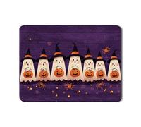 Tappetino scolapiatti con fantasma di Halloween, per bancone della cucina, simpatica zucca strega, in gomma assorbente, tappetino scolapiatti in pelle sintetica per cucina, decorazione per bancone