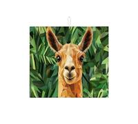 Tappetino scolapiatti con giraffa per bancone della cucina, stampa geometrica animalier, assorbente, tappetino scolapiatti moderno in microfibra per bancone della cucina, decorazione da tavolo, 40,6 x