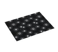 Tappetino scolapiatti con motivo ragnatela scura, super assorbente, in microfibra, grande, per bancone della cucina, 45,7 x 61 cm, facile da pulire, decorazione per la casa