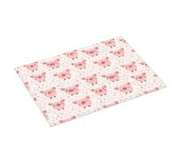 Tappetino scolapiatti con stampa a cartoni animati, in microfibra, super assorbente, grande, per bancone della cucina, 45,7 x 61 cm, facile da pulire, decorazione per la casa