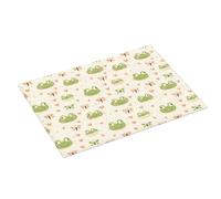 Tappetino scolapiatti con stampa a forma di rana, in microfibra, super assorbente, per bancone della cucina, 45,7 x 61 cm, facile da pulire, decorazione per la casa