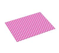 Tappetino scolapiatti con stampa a pois rosa acceso, in microfibra, super assorbente, per bancone della cucina, 45,7 x 61 cm, facile da pulire, decorazione per la casa