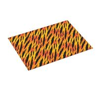 Tappetino scolapiatti con stampa a strisce di tigre, in microfibra, super assorbente, per bancone della cucina, 45,7 x 61 cm, facile da pulire, decorazione per la casa